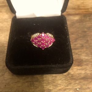 “Pink Panther” Ruby Ring